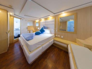 M/Y Blue Seas - Master Cabin